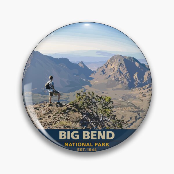 Item preview,  Big Bend National Park Texas Sticker designed and sold by Gideon Emmerich.