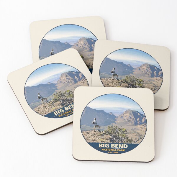 Item preview,  Big Bend National Park Texas Sticker designed and sold by Gideon Emmerich.