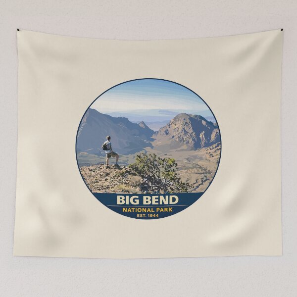 Item preview,  Big Bend National Park Texas Sticker designed and sold by Gideon Emmerich.