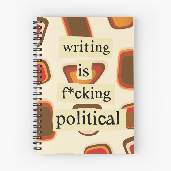Item preview, Writing is Political designed and sold by Wren Faire Press Products.