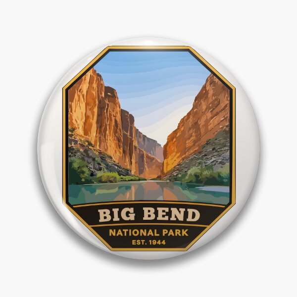 Item preview, Big Bend National Park Texas Sticker designed and sold by Gideon Emmerich.