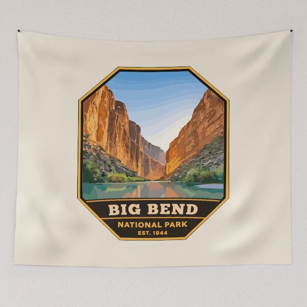 Item preview, Big Bend National Park Texas Sticker designed and sold by Gideon Emmerich.