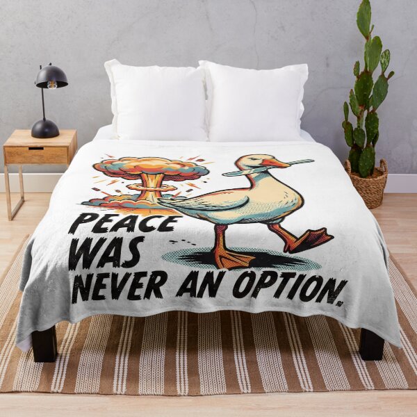 Item preview, Peace Was Never An Option Goose Meme designed and sold by k3rstman1.