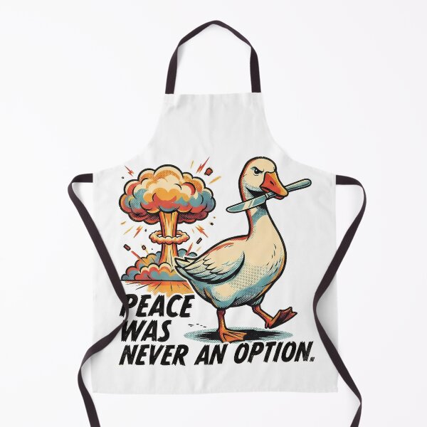 Item preview, Peace Was Never An Option Goose Meme designed and sold by k3rstman1.