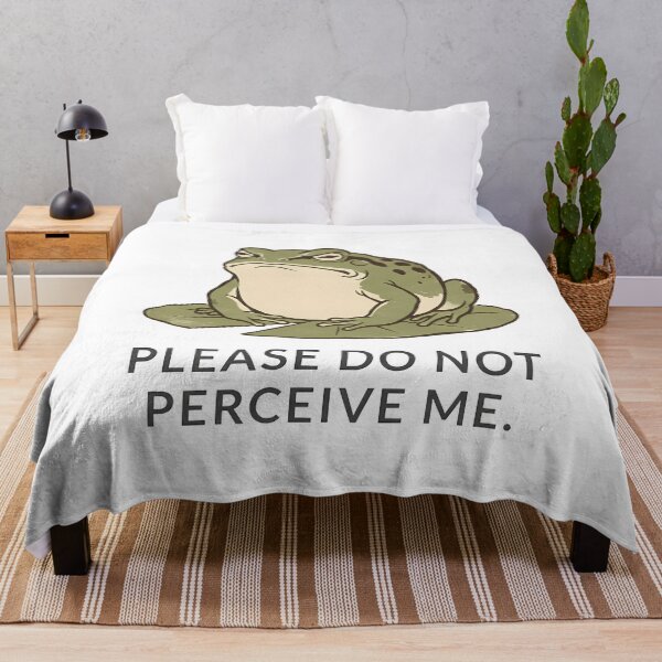 Item preview, Grumpy Frog Please Do Not Perceive Me designed and sold by k3rstman1.