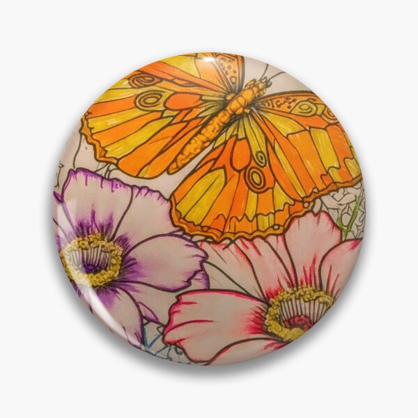 Item preview, The Great Amber Butterfly designed and sold by Wild Rose Colors.
