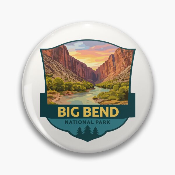 Item preview, Big Bend National Park Texas Sticker designed and sold by Gideon Emmerich.