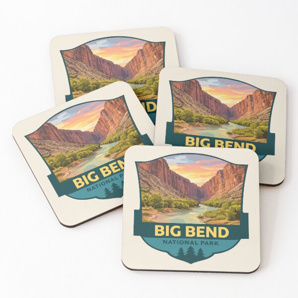 Item preview, Big Bend National Park Texas Sticker designed and sold by Gideon Emmerich.