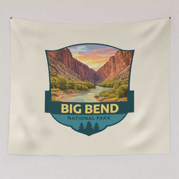 Item preview, Big Bend National Park Texas Sticker designed and sold by Gideon Emmerich.
