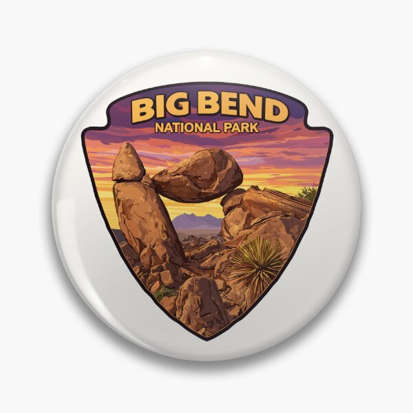 Item preview, Big Bend National Park Texas Sticker designed and sold by Gideon Emmerich.