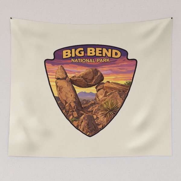 Item preview, Big Bend National Park Texas Sticker designed and sold by Gideon Emmerich.
