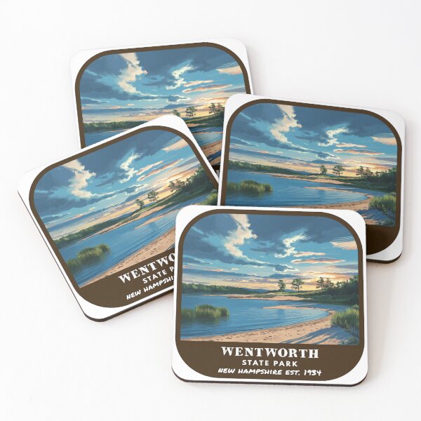 Item preview, Vintage Wentworth State Park (New Hampshire) designed and sold by RabbitK.