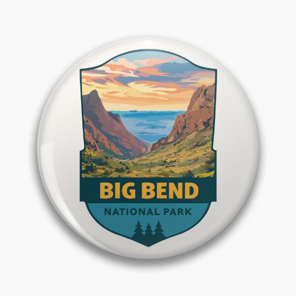 Item preview, Big Bend National Park Texas Sticker designed and sold by Gideon Emmerich.