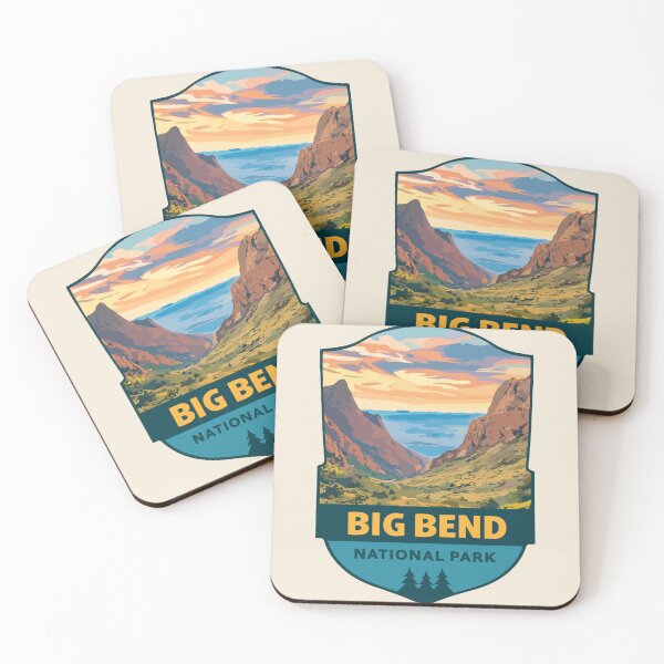 Item preview, Big Bend National Park Texas Sticker designed and sold by Gideon Emmerich.