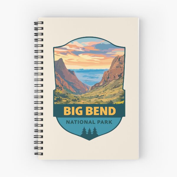 Item preview, Big Bend National Park Texas Sticker designed and sold by Gideon Emmerich.