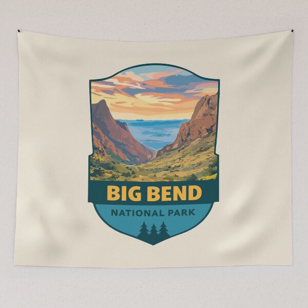 Item preview, Big Bend National Park Texas Sticker designed and sold by Gideon Emmerich.