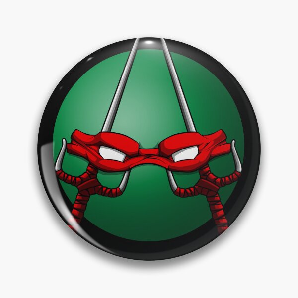Item preview, Red Mask Buttons & Stickers designed and sold by GraveIllust8ons.