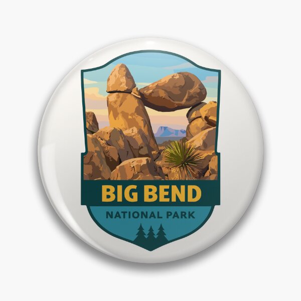 Item preview, Big Bend National Park Texas Sticker designed and sold by Gideon Emmerich.
