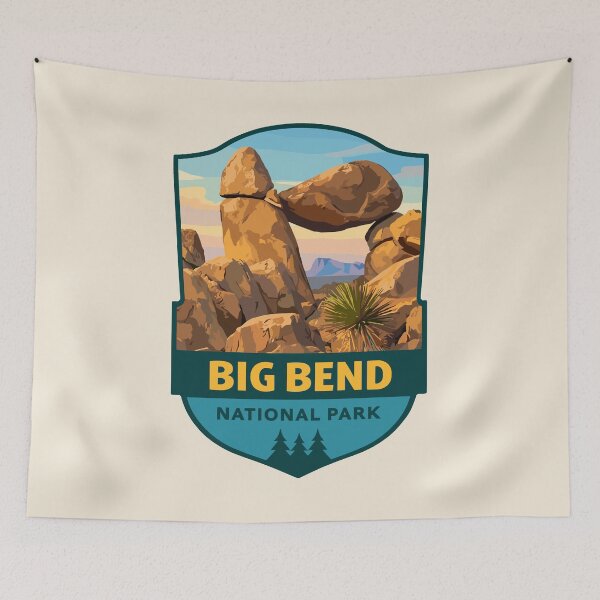 Item preview, Big Bend National Park Texas Sticker designed and sold by Gideon Emmerich.