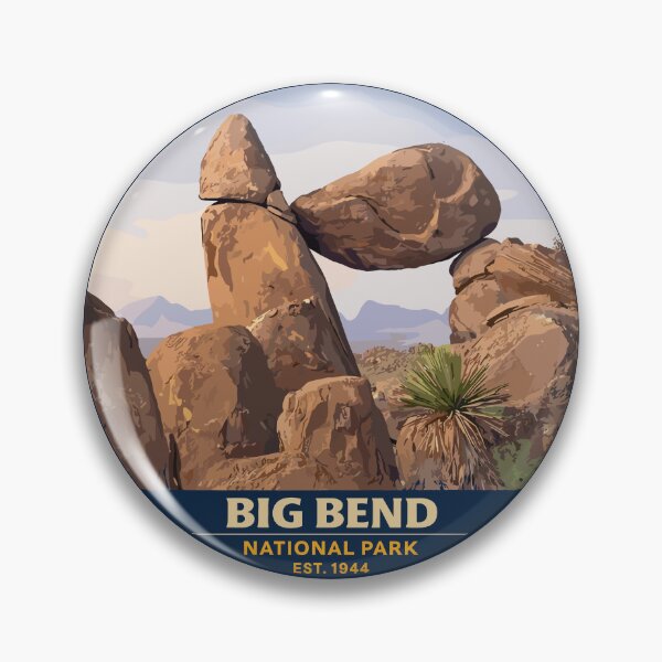 Item preview, Big Bend National Park Texas Sticker designed and sold by Gideon Emmerich.