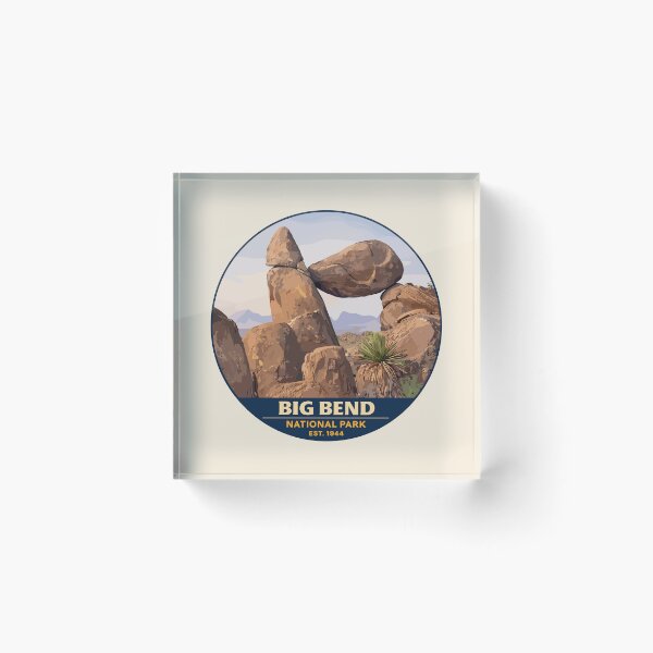 Item preview, Big Bend National Park Texas Sticker designed and sold by Gideon Emmerich.