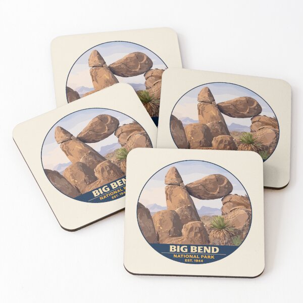 Item preview, Big Bend National Park Texas Sticker designed and sold by Gideon Emmerich.