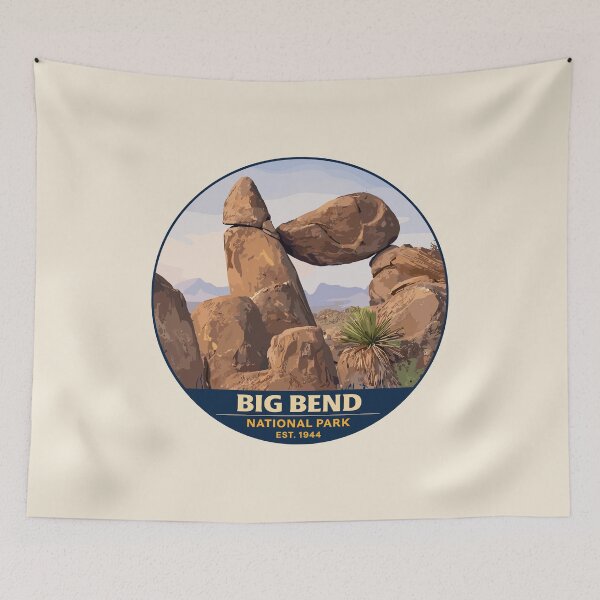 Item preview, Big Bend National Park Texas Sticker designed and sold by Gideon Emmerich.