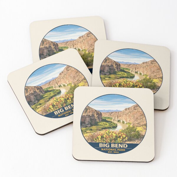 Item preview, Big Bend National Park Texas Sticker designed and sold by Gideon Emmerich.