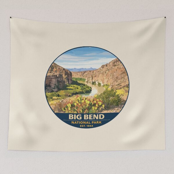 Item preview, Big Bend National Park Texas Sticker designed and sold by Gideon Emmerich.