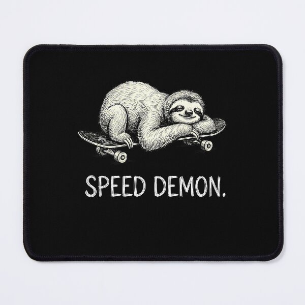 Item preview, Speed Demon Sloth Skateboard Funny Skater designed and sold by k3rstman1.