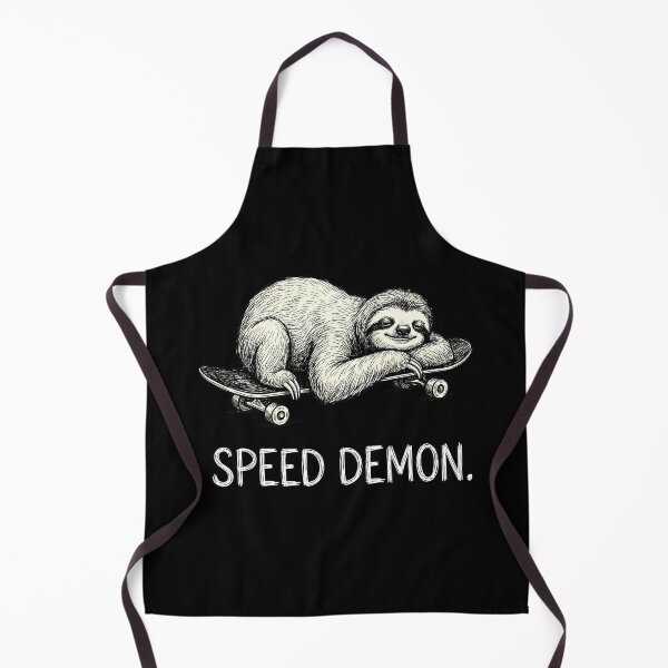 Item preview, Speed Demon Sloth Skateboard Funny Skater designed and sold by k3rstman1.