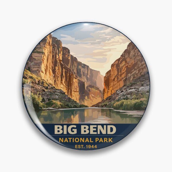 Item preview, Big Bend National Park Texas Sticker designed and sold by Gideon Emmerich.
