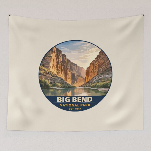 Item preview, Big Bend National Park Texas Sticker designed and sold by Gideon Emmerich.