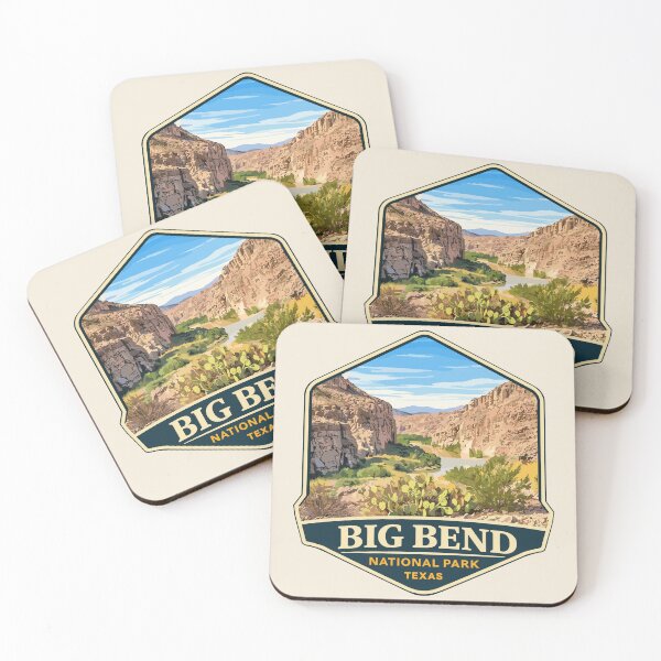 Item preview, Big Bend National Park Sticker designed and sold by Gideon Emmerich.