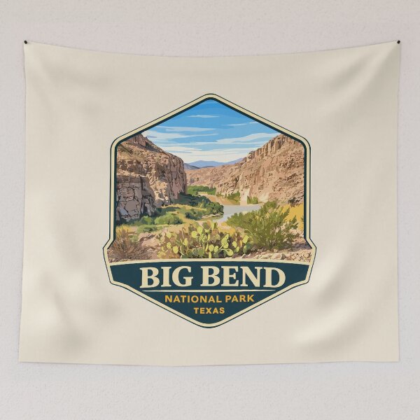 Item preview, Big Bend National Park Sticker designed and sold by Gideon Emmerich.