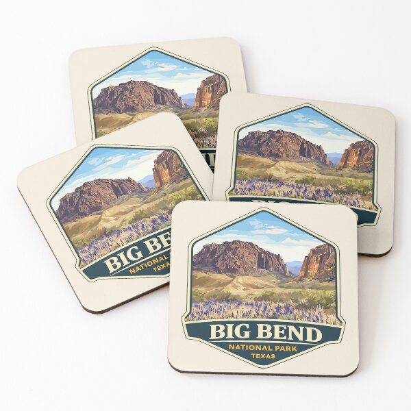 Item preview, Big Bend National Park Texas Sticker designed and sold by Gideon Emmerich.