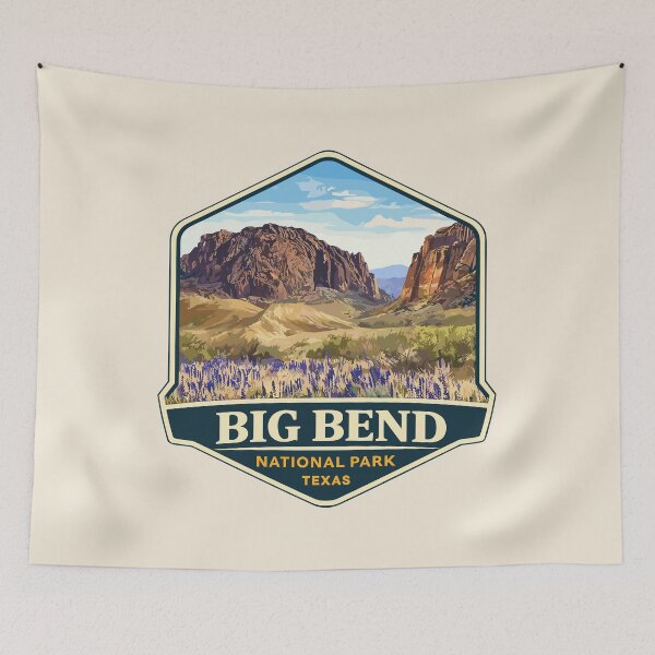 Item preview, Big Bend National Park Texas Sticker designed and sold by Gideon Emmerich.