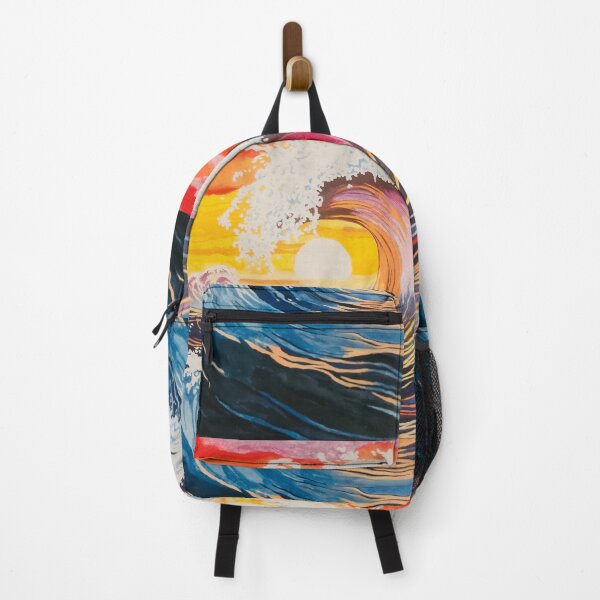 Item preview, Waves at Sunset Painting designed and sold by Zion Lion .