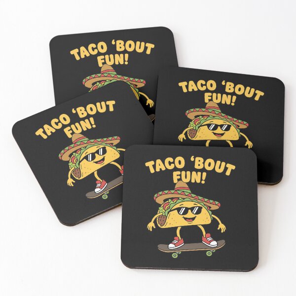 Item preview, Taco Bout Fun Skateboard Cartoon designed and sold by k3rstman1.