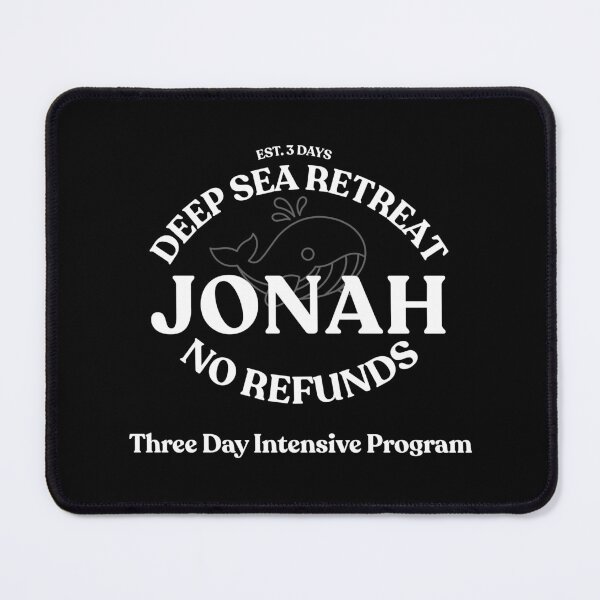 Item preview, Jonah Deep Sea Retreat for Dark Colors – Funny Christian Shirt Three Day Intensive No Refunds designed and sold by CodeDragon Designs.