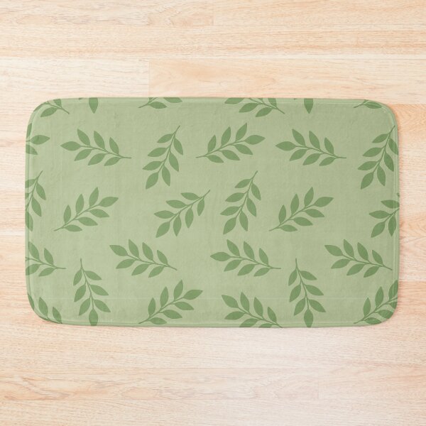 Item preview, Scattered Botanical Leaves - Pale Green designed and sold by trieschman.