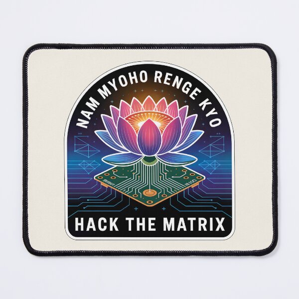 Item preview, Hack the Matrix with Buddhist Wisdom designed and sold by WatchesAndMore.