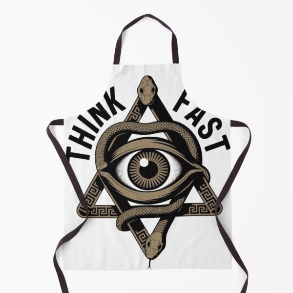 Item preview, Think Fast – All-Seeing Eye Snake Occult Graphic designed and sold by NewUSShop.