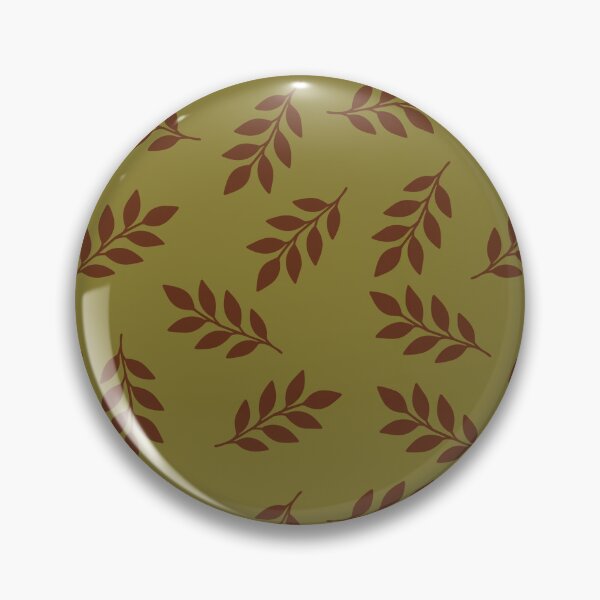 Item preview, Scattered Botanical Leaves - Pale Olive Green designed and sold by trieschman.