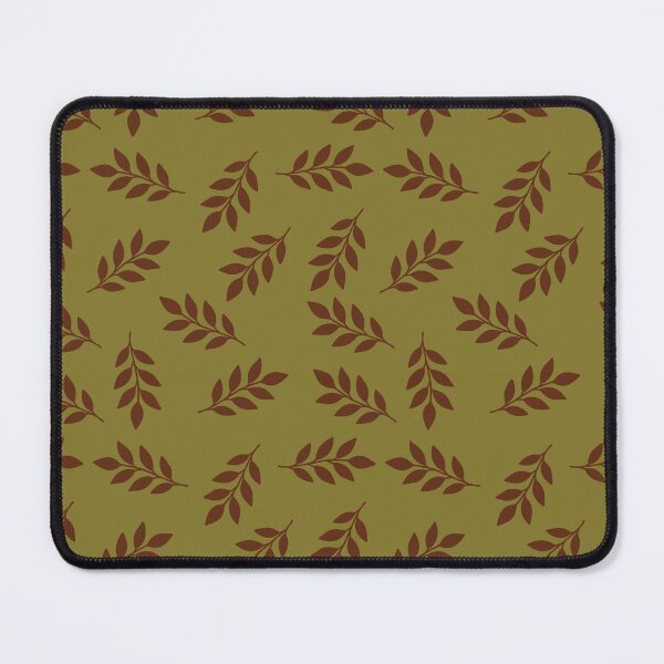 Item preview, Scattered Botanical Leaves - Pale Olive Green designed and sold by trieschman.
