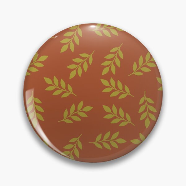 Item preview, Scattered Botanical Leaves - Burnt Orange designed and sold by trieschman.