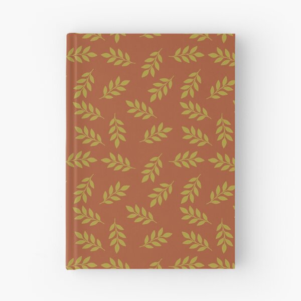 Item preview, Scattered Botanical Leaves - Burnt Orange designed and sold by trieschman.