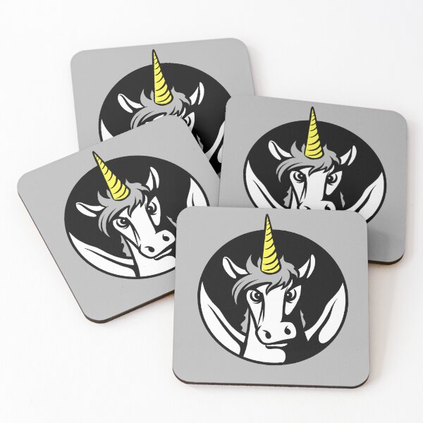 Item preview, Angry Unicorn mythical creature with wings designed and sold by Jesta Graphics.