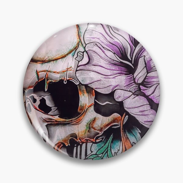 Item preview, Dripping Skull: Memento Mori designed and sold by Wild Rose Colors.