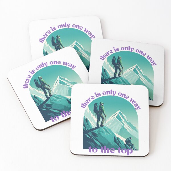 Item preview, To the Top, climbing lovers. designed and sold by shlepyart.